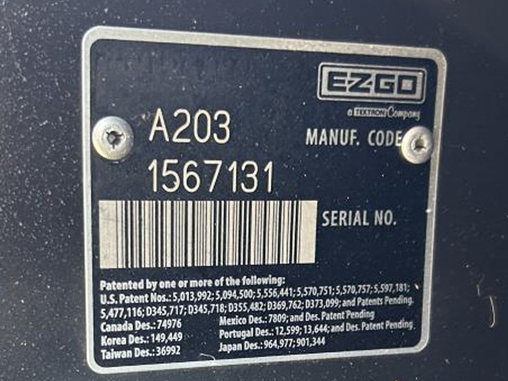 #103-•-ez-go-2-seater-electric-golf-cart---model-a203-image-10