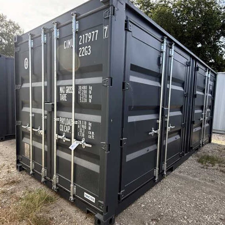 #180 • 20' Multi Door Conex/ Shipping Container- One Trip