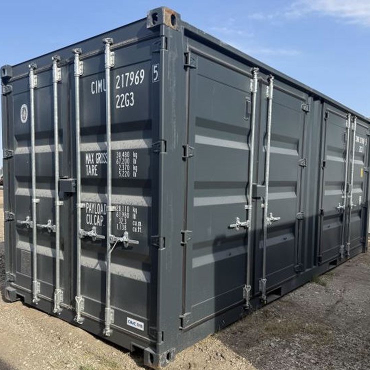 #179 • 20' Multi Door Conex/ Shipping Container- One Trip