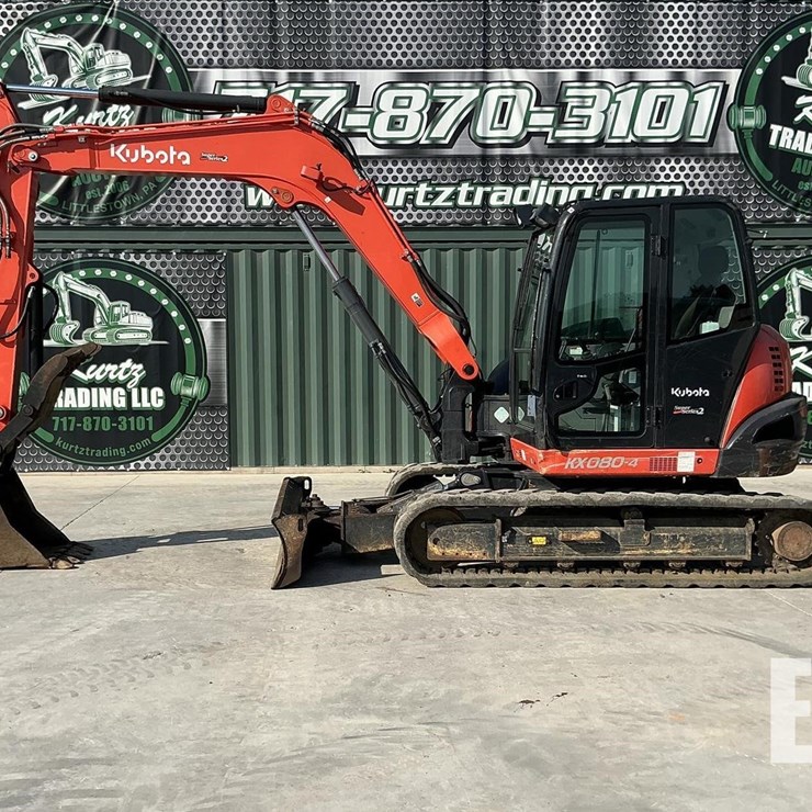 2021 KUBOTA KX080-4S2