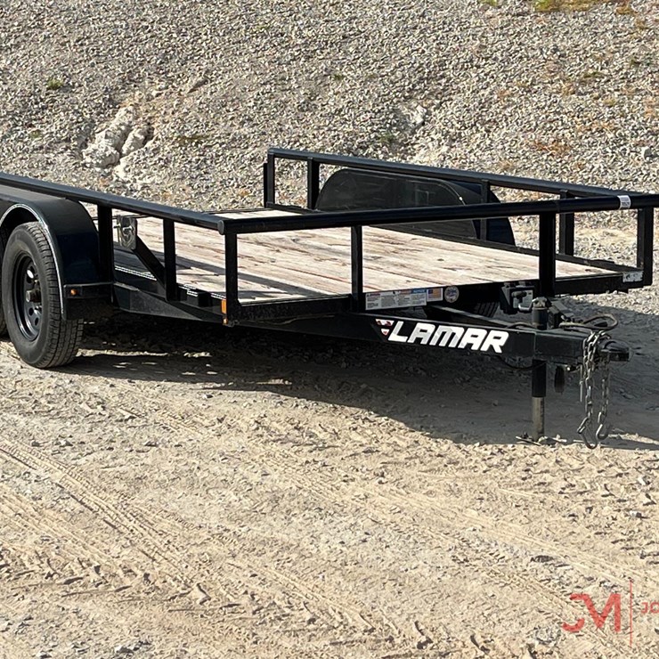 2020 LAMAR 12' T/A UTILITY TRAILER