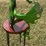 #153-•-metal-art---frog-sitting-on-stool-welcome-sign-image-2
