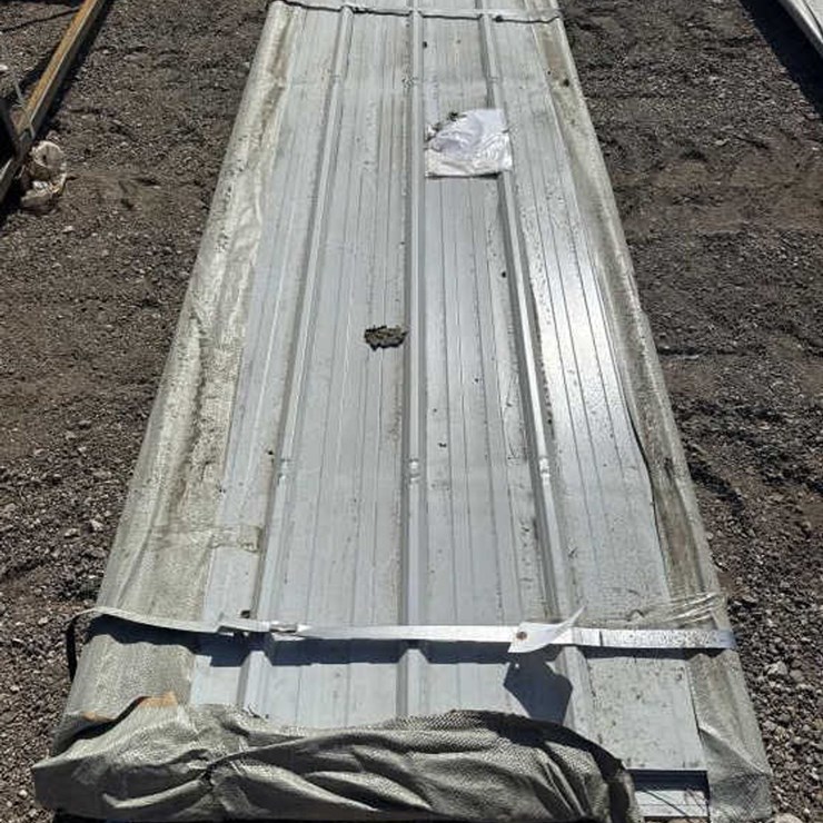 #43 • (50) 10' Galvalume Steel Sheet Roofing Siding