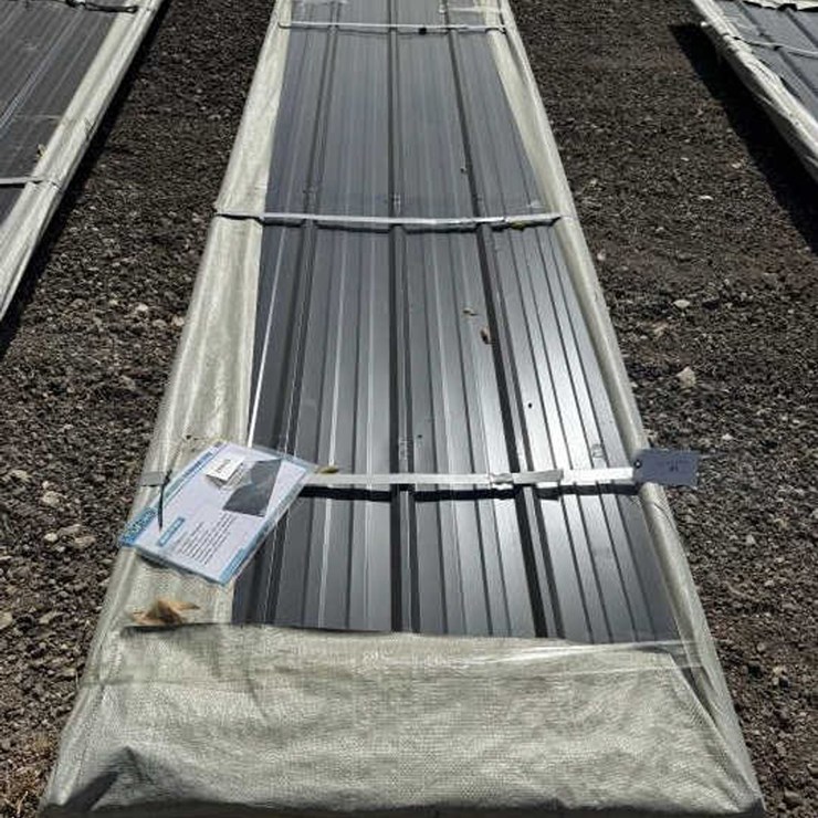 #41 • (50) 12' Galvalume Steel Sheet Roofing Siding