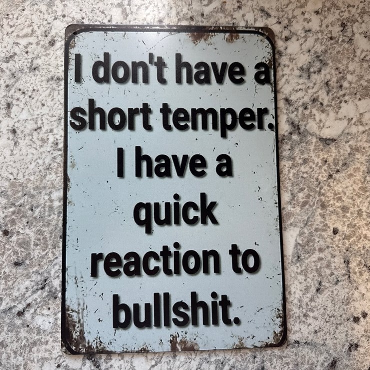 #1088 • Metal sign
