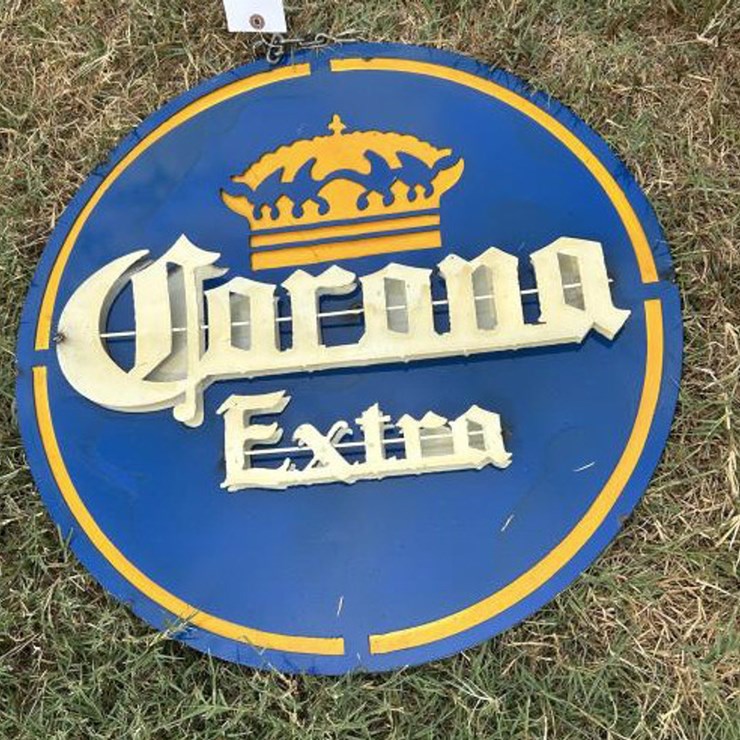 #121 • Metal Art - Corona Extra Wall Sign