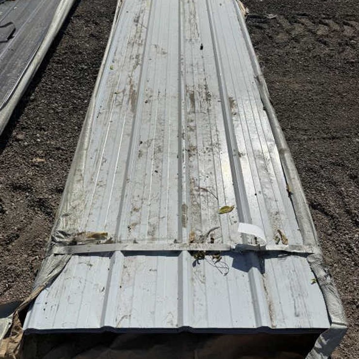 #45 • (50) 10' Galvalume Steel Sheet Roofing Siding