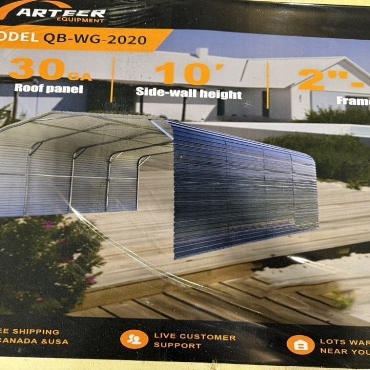 2026 Arteer QB-WG-2020 Steel Carport