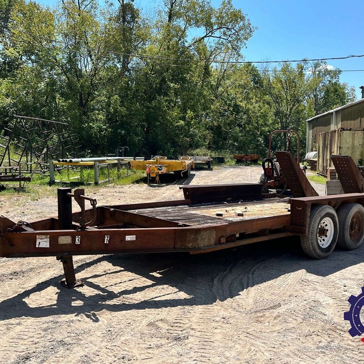 BELSH 12K T/A Equipment Trailer