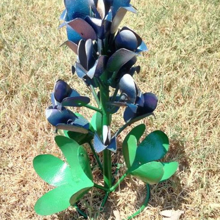 #110 • Metal Art - Small Bluebonnet