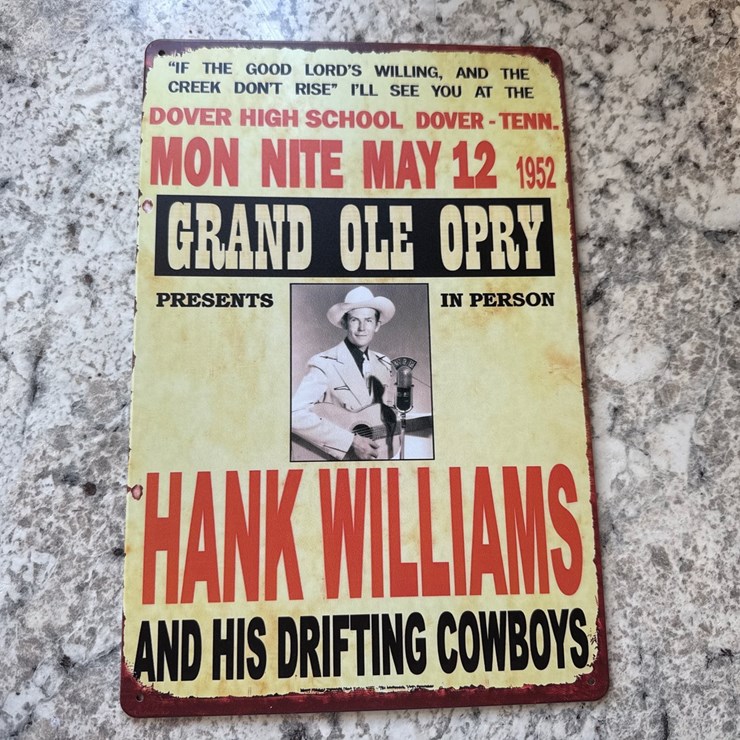 #1073 • Metal sign