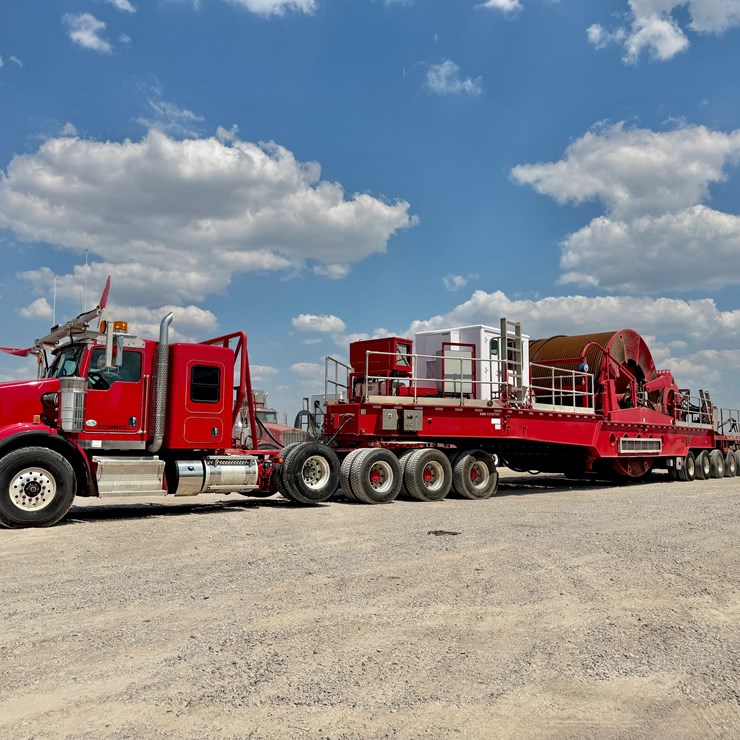 2019 Hydra Rig 2-3/8” Coil Tubing Unit & Haul Truck with BOP Support Trailer & Truck Package lots__ thru__