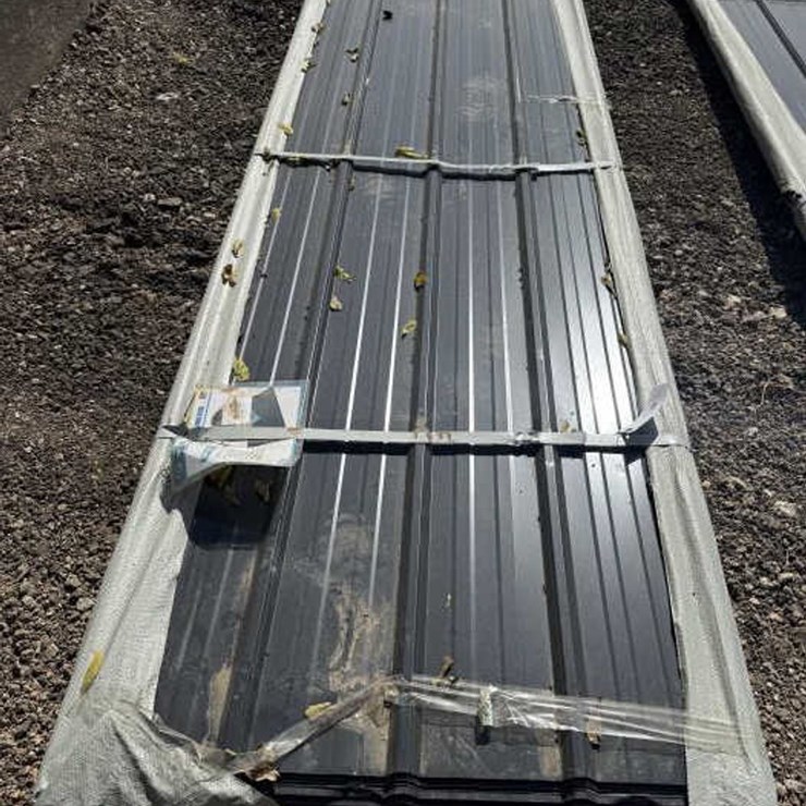 #40 • (50) 12' Galvalume Steel Sheet Roofing Siding