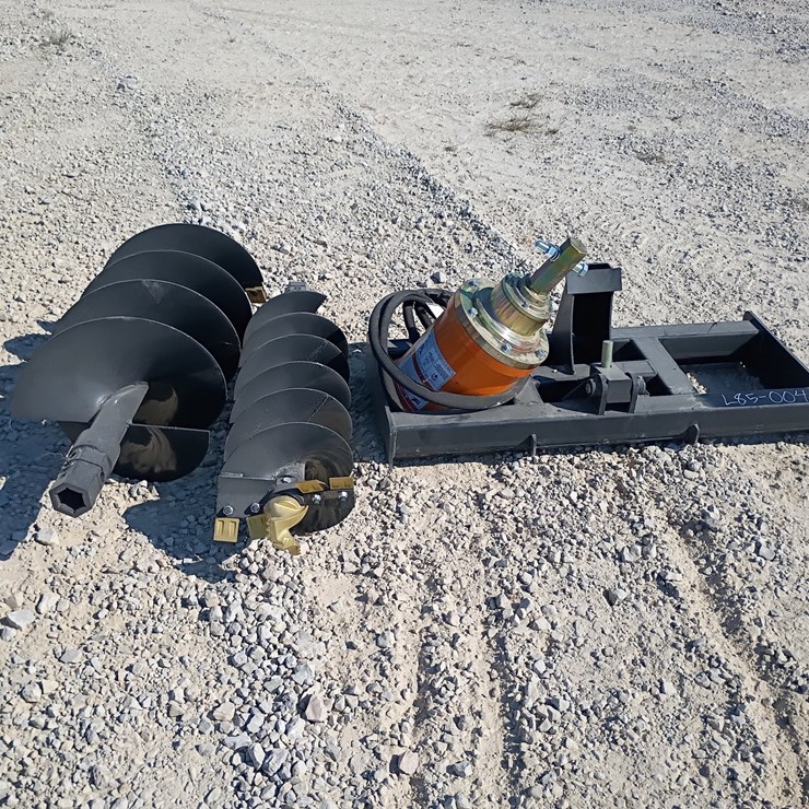 #L85-004 • Landhonor Auger and Bits Skid Steer Attachment