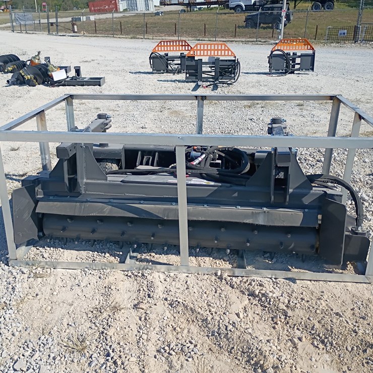 #L85-011 • Landhonor Power Rake Skid Steer Attachment