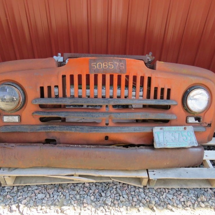 International Pickup Custom Front end cut for Automotive Art