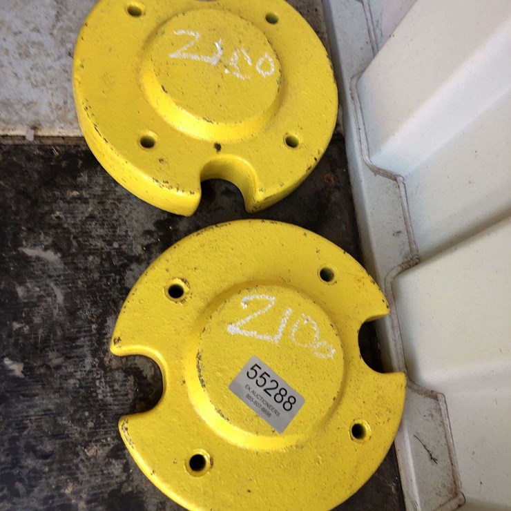 JOHN DEER GARDEN TRACTOR WHEEL WEIGHTS