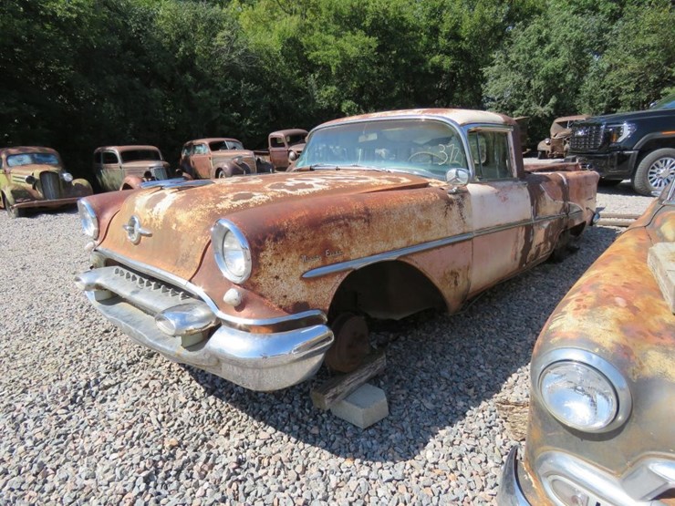 1955-oldsmobile-98-4dr-sedan-cut-to-pickup-image-1