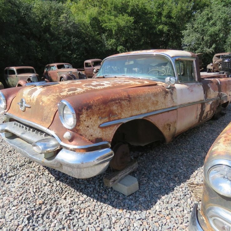 1955 Oldsmobile 98 4dr Sedan Cut to Pickup