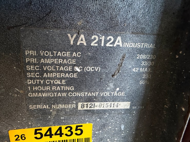 #54435-•-snap-on-ya212a-welder-8121-015414-inv#54435-image-22