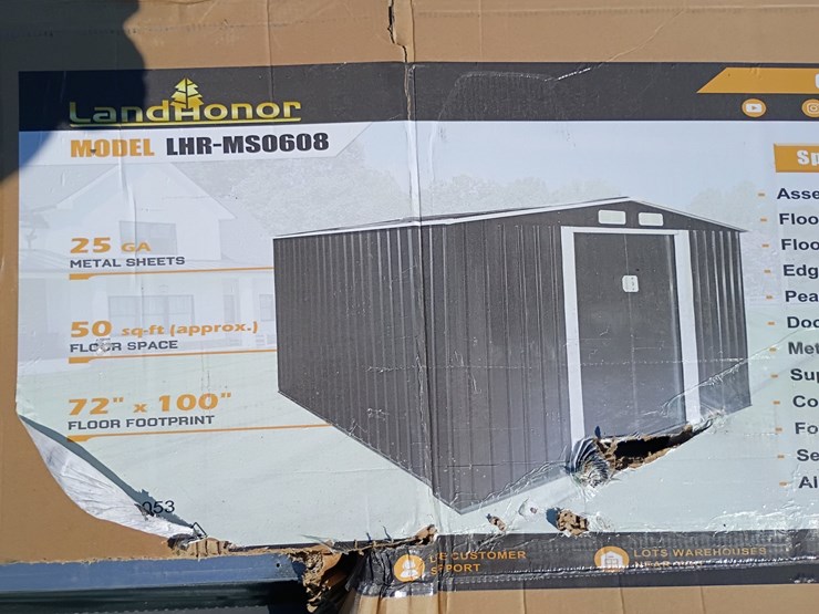 #l85-079-•-landhonor-6'x8'-metal-shed-[damaged-box]-image-1