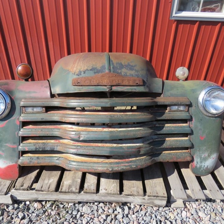 1948/9 Chevrolet Pickup Front end Cut for automotive Art