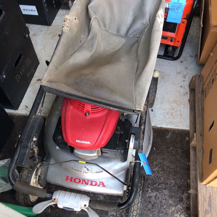 HONDA GSV160 PUSH MOWER W/BAGGER