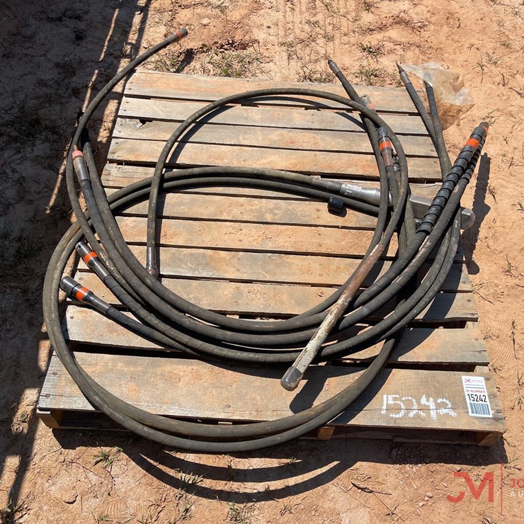 CONTENTS OF PALLET CONCRETE VIBRATOR FLE HOSES