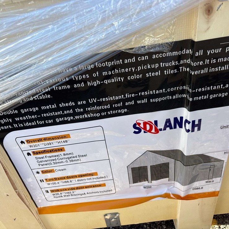 2026 SDLanch 25ft. x 33ft. Metal Barn