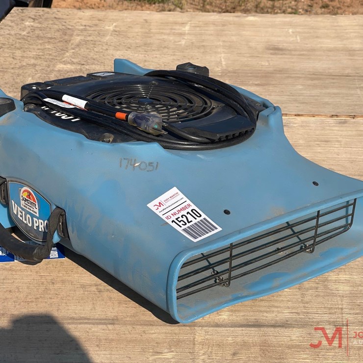 VELOPROELECTRIC CARPET DRYER