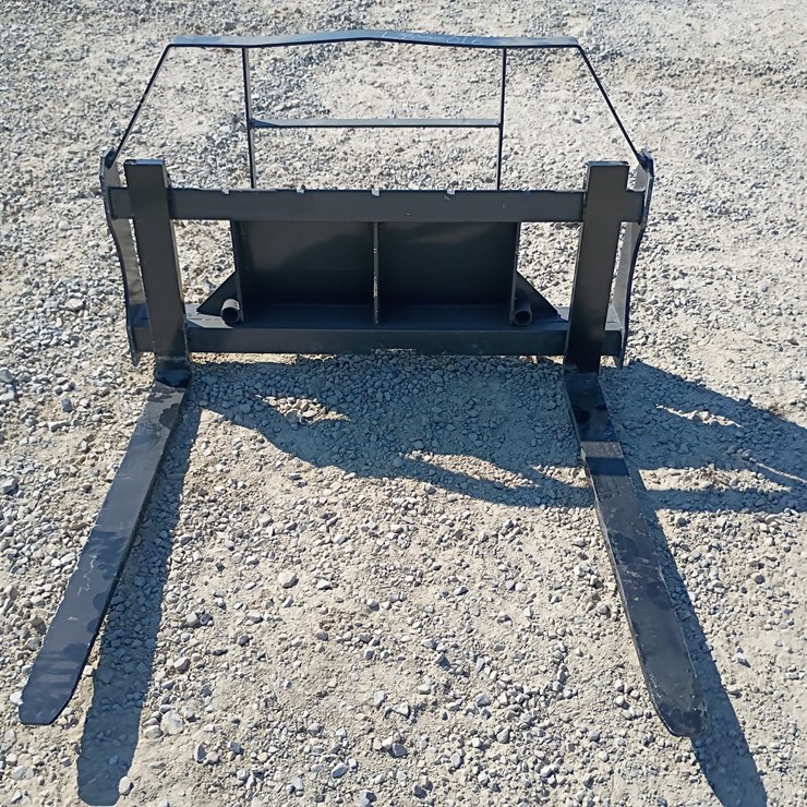 #L85-016 • Landhonor Pallet Fork Mini Skid Steer Attachment