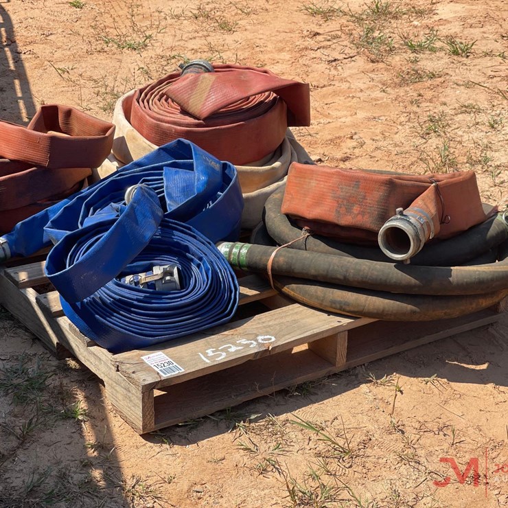 CONTENTS OF PALLET TRASH PUMP HOSES