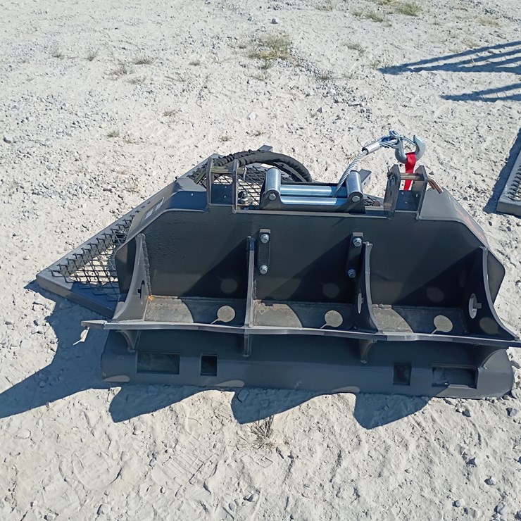 #L85-047 • Landhonor Logging Winch Skid Steer Attachment