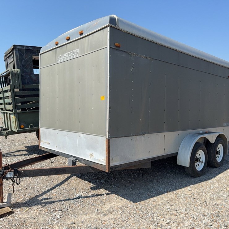 #47906 • 2000 Homesteader T/A 7’ 14’ Enclosed Cargo Trailer 5HABA1422Y1011714 INV#47906