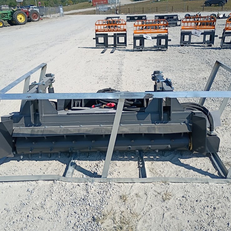 #L85-044 • Landhonor Power Rake Skid Steer Attachment