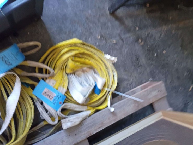 qty-(4)-yellow-tow-straps,-(1)-white-loop-strap-image-2