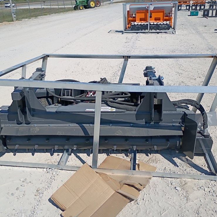 #L85-074 • Landhonor Power Rake Skid Steer Attachment