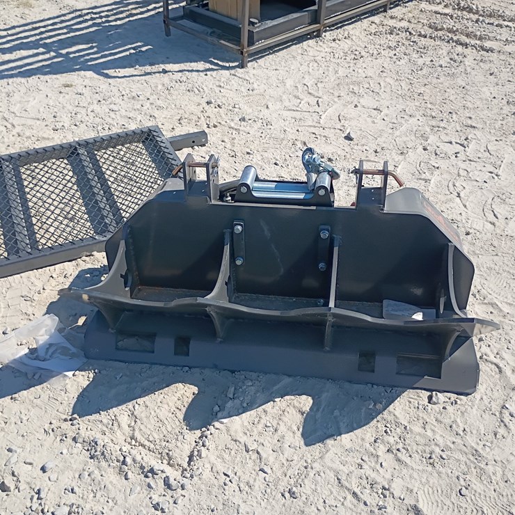 #L85-048 • Landhonor Logging Winch Skid Steer Attachment