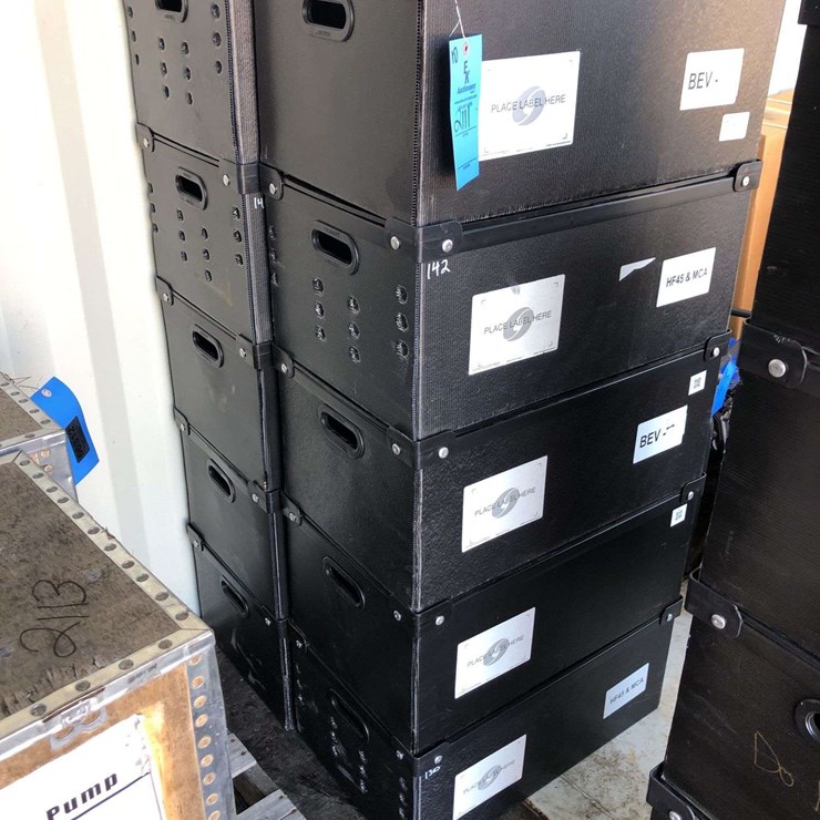 QTY (10) SHIPPING STORAGE CONTAINERS