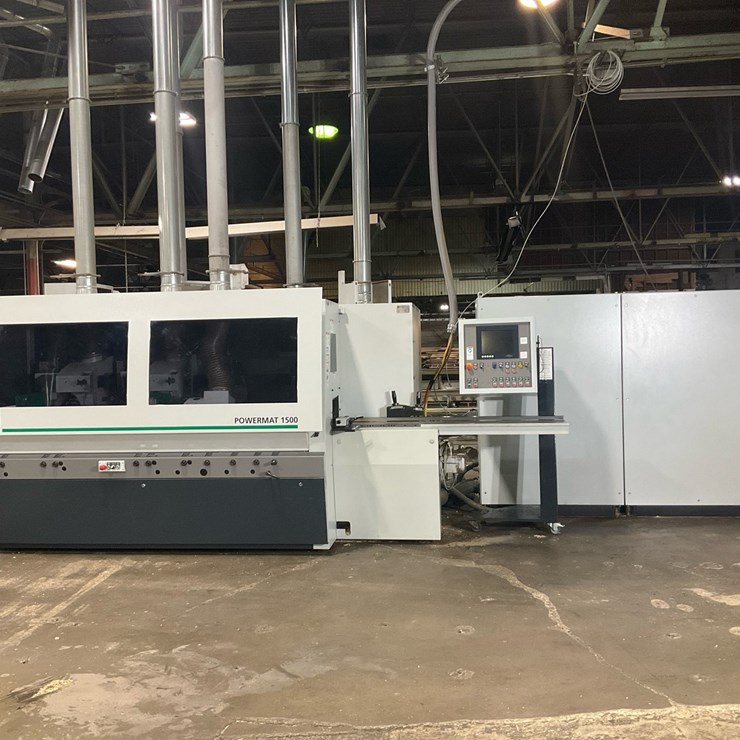 #185 • 2019 Michael Weinig AG Powermat 1500 Automatic Planer and Moulder