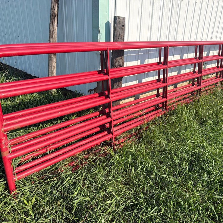 3-Red 20ft Gates