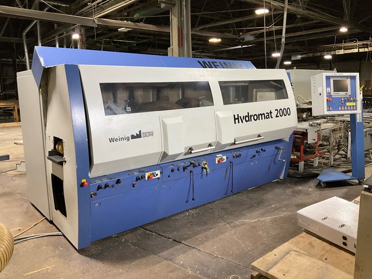 #195-•-weinig-hydromat-2000-industrial-woodworking-moulder-line-image-1