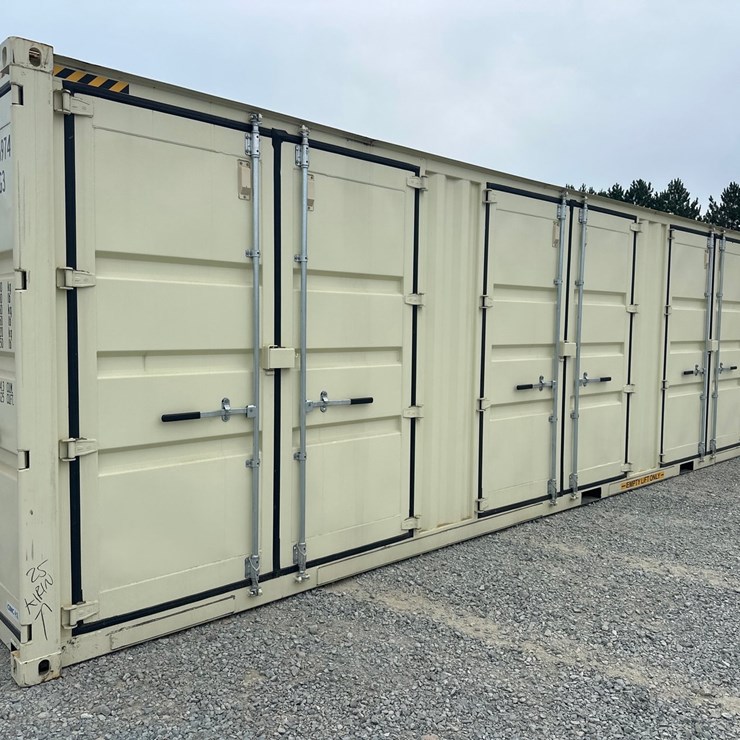 #5304 • 40' (5) Door One Trip Shipping Container