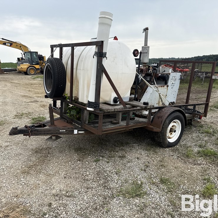Magnum Super Mag Concrete Saw & Trailer