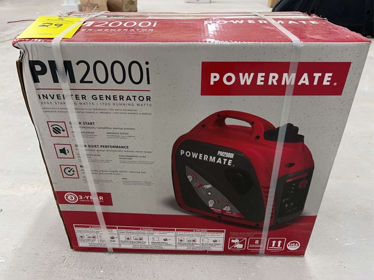 unused-powermate-pm-2000i-inverter-generator-image-1
