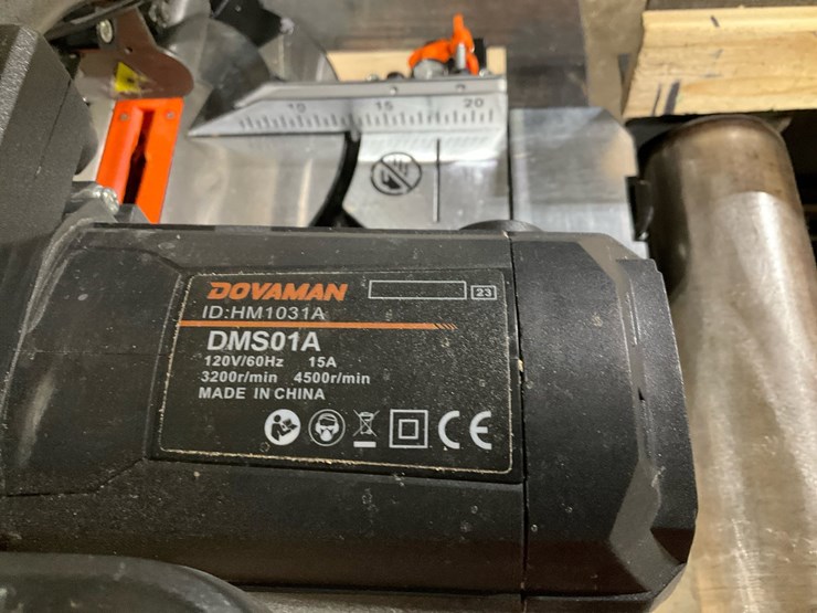 #207-•-dovaman-&-tacklife-sliding-compound-miter-saws-with-roller-conveyor-table-image-4
