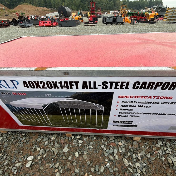 #6367 • Unused SKLP SK-SC40 Steel Carport