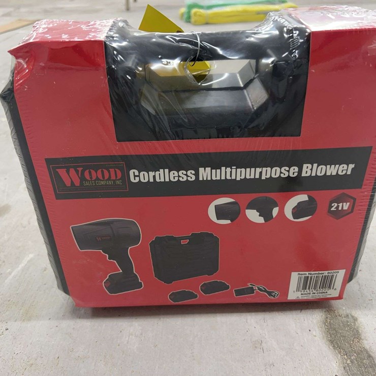 UNUSED WOOD SALE CO CORDLESS MULTI-PURPOSE BLOWER