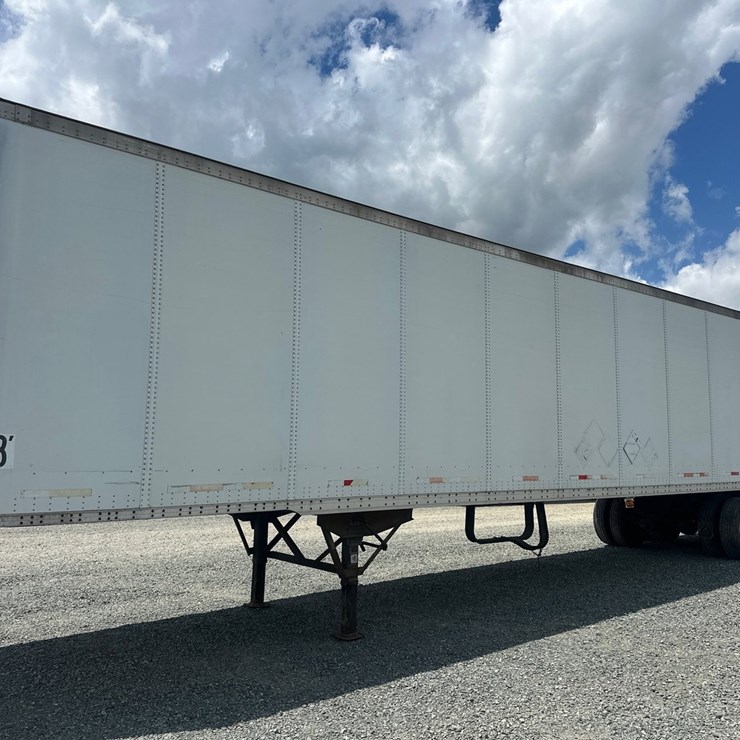 #61369 • 2007 Wabash 53' Dry Van Semi Trailer
