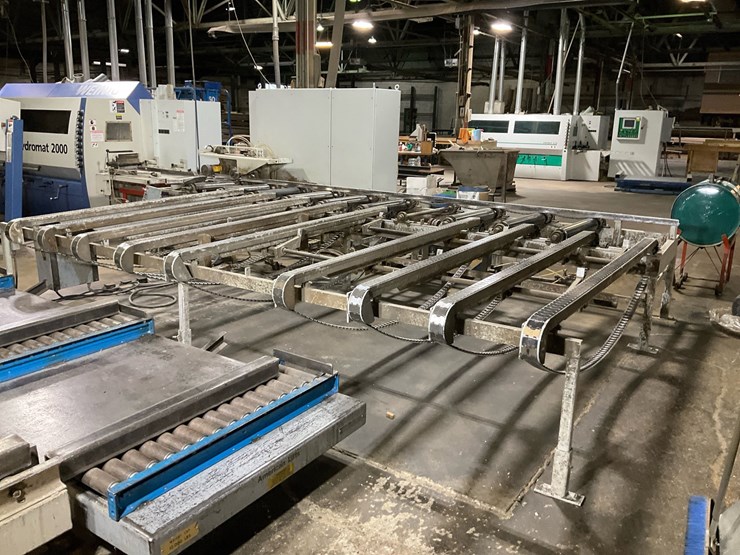#196-•-weinig-hydromat-2000-&-unimat-23-e-moulders-with-american-lifts-conveyor-system-&-pacific-powertech-15-hp-hpu-image-2